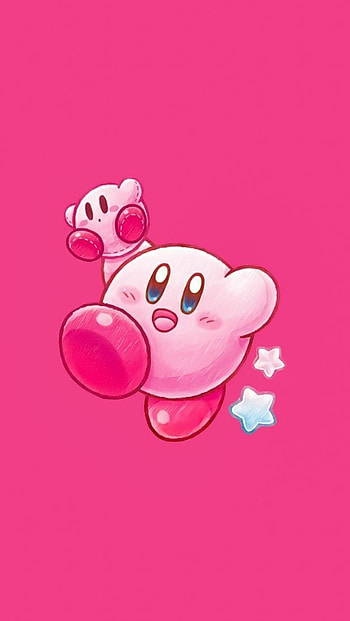 Kirby, tierno, arte, lindo HD phone wallpaper