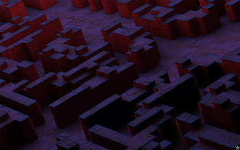 Structure, 3d gird, geometric HD wallpaper