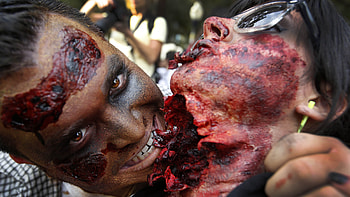 Zombie, Dark HD wallpaper