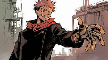 of Yuji Itadori from Jujutsu Kaisen, Anime, Jujutsu Kaisen, Yuji Itadori HD wallpaper