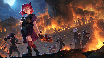 Annie League Of Legends HD wallpaper