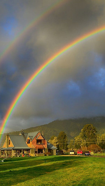 Rainbow, Bright, Bright Rainbow HD phone wallpaper