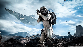 Star Wars Battlefront Stormtrooper Wide for HD wallpaper