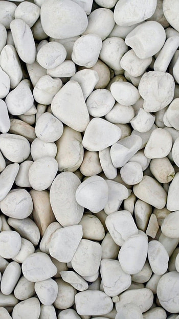 White Colour, White Colour Stones, White Stones HD phone wallpaper