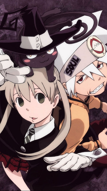 Soul Eater: Crescent Duo | Maka & Soul - | Nightshift Shinigami, Anime, Soul Eater HD phone wallpaper