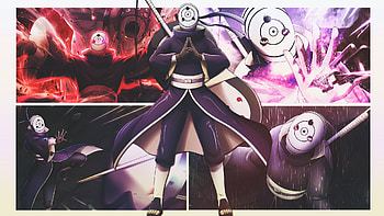 Obito Uchiha — Masked Collage ( Naruto ), Anime, Naruto, collage, Obito Uchiha HD wallpaper