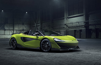 Car, sports car, green, Convertible car, McLaren 600LT HD wallpaper