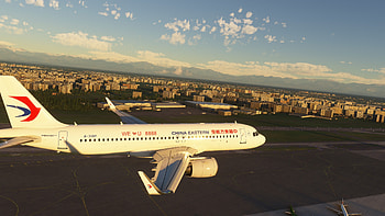 China Eastern Airlines, A320neo liveries, Flight simulator enthusiasts, Virtual aviation HD wallpaper