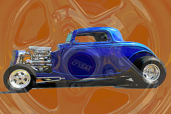 Mixed Up And Blown Away, auto, custom cars, hot rod, cars HD wallpaper