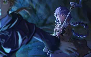 Mushoku Tensei Featuring Roxy Migurdia & Rudeus Greyrat, Anime, Mushoku Tensei: Jobless Reincarnation, Roxy Migurdia, Rudeus Greyrat HD wallpaper