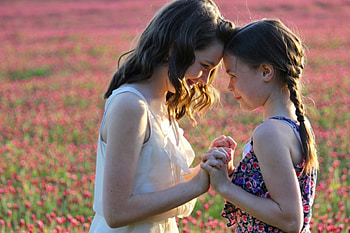 little girl, childhood, blonde, fair, nice, flower, adorable, bonny, sweet, Belle, white, smile, eyes, girl, Standing, comely, sightly, pretty, green, face, nature, lovely, pure, child, blue, graphy, cute, baby, Nexus, beauty, kid, Twins, Fields, beautiful, people, little, pink, red, dainty HD wallpaper