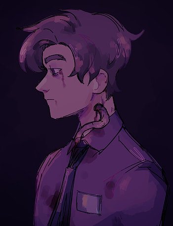 Michael afton, jaw, magenta HD phone wallpaper