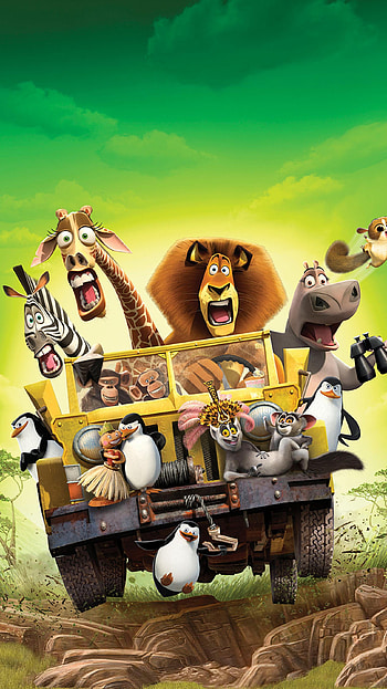 Madagascar: Escape 2 Africa (2022) movie HD phone wallpaper