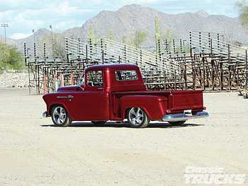 1956 Chevrolet Stepside, Bowtie, 1956, Gm, Classic HD wallpaper