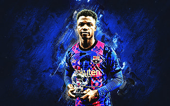 Ansu Fati, barcelona, barca, football HD wallpaper