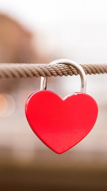 Best Love, Love, Lock Hanging HD phone wallpaper