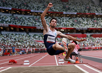Miltiadis Tentoglou, Long Jump HD wallpaper