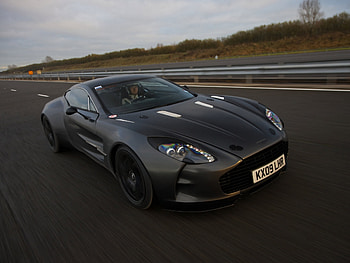 Aston Martin, Cars, Front View, Speed, 2009, Concept Car, One-77 HD wallpaper