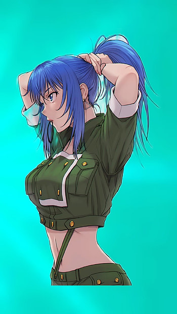 Leona Heirden KOF Xiii, axul, cabello HD phone wallpaper