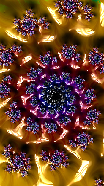 Fractal Art Trippy Psychedelic Background for Smart, Abstract, fractal HD phone wallpaper