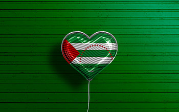 I Love Manabi, , realistic balloons, green wooden background, Day of Manabi, ecuadorian provinces, flag of Manabi, Ecuador, balloon with flag, Provinces of Ecuador, Manabi flag, Manabi HD wallpaper