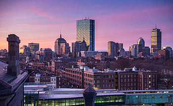 Cities, City, Building, Skyscrapers, Evening HD wallpaper