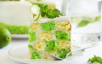 Cake, mint, lime, candy HD wallpaper