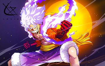 Monkey D. Luffy, Gear 5 (One Piece), Monkey D. Luffy, Anime, One Piece HD wallpaper
