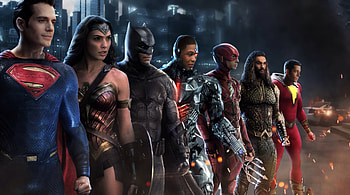 Justice League Heroes Among, justice-league, superheroes, artwork, deviantart HD wallpaper