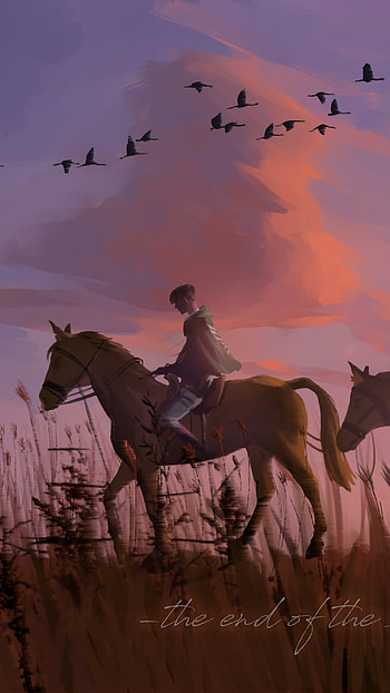 Riders at Dusk — Attack on Titan, Anime, Attack on Titan HD phone wallpaper