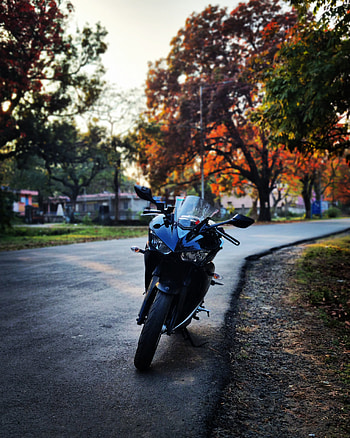 YAMAHA R3, motorcycle, sky HD phone wallpaper