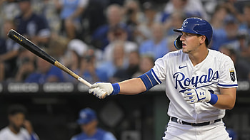 KC Royals Power Swing — Baseball | Royals Slugger | Blue Batter, Baseball HD wallpaper