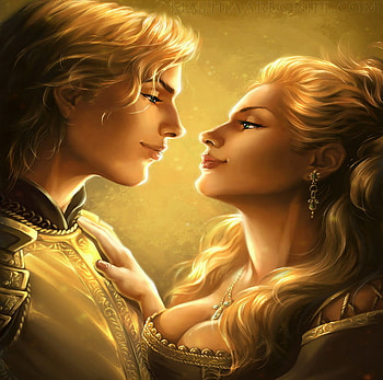 Love, abstract, fantasy, man, , woman HD wallpaper