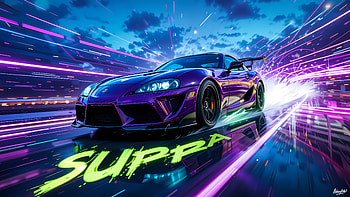 Supra, Car, Toyota Supra HD wallpaper