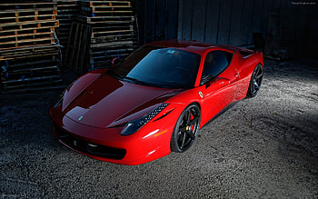 Ferrari Italia 458, ferrari, ferrari-italia, red, cars, racing, ferrari-458 HD wallpaper