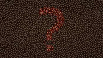 Bubbles, 3D, Texture, Question Mark HD wallpaper
