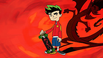 AMERICAN DRAGON SEASON 2, red, dragon, furry (anthropomorphic), TV Show, American Dragon: Jake Long HD wallpaper