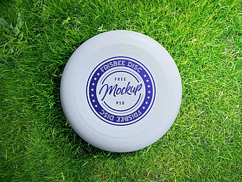 frisbee disc mockup HD wallpaper