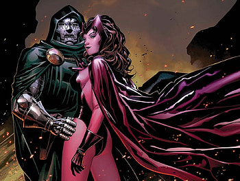 Doctor Doom, Comics, Scarlet Witch HD wallpaper