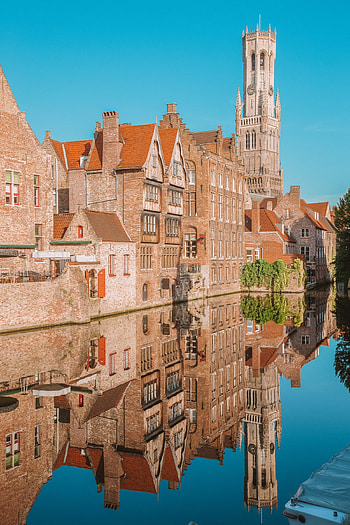Belgium, Things to do in Bruges, Hand luggage only HD phone wallpaper