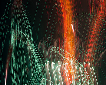 Abstract, Salute, Sparks, Lines, Fireworks, Firework HD wallpaper