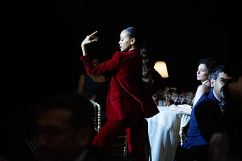 Emilia Pérez: A Stunning Movie Moment with Zoe Saldana, movie, Zoe Saldana HD wallpaper
