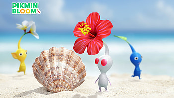 Pikmin Bloom Beach Vibes – Delight, Pikmin HD wallpaper