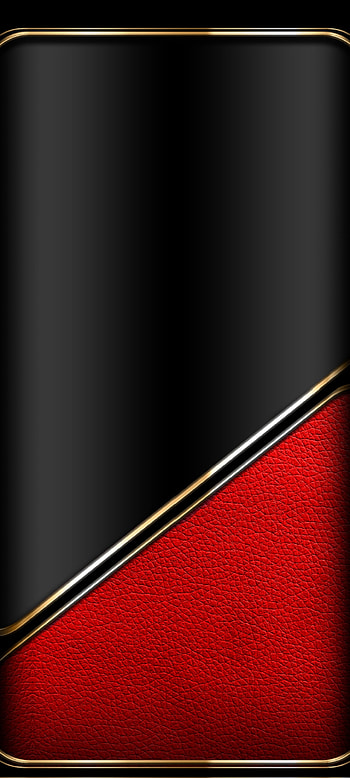 Red clover leather, pastel, premium, material property, black, luxury HD phone wallpaper