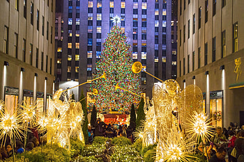 Rockefeller Center, NYC landmark, Urban architecture, Cityscape HD wallpaper