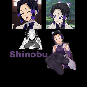 Shinobu kochou, kocho, zenitsu, slayer, tanjiro, nesuko, demon, nezuko HD phone wallpaper