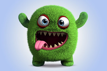 Crazy eyes, looking, eyed, scare, green, monster, crazy HD wallpaper
