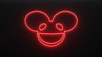 Deadmau5 Neon Logo , deadmau5, music, dj, neon, logo HD wallpaper