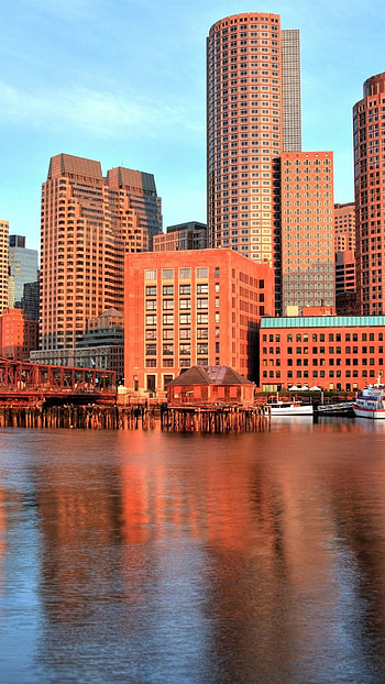 Boston skyline, Urban travels, 11 HD phone wallpaper