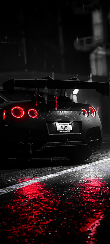 GT-R R35, Red, car, black, Grey HD phone wallpaper